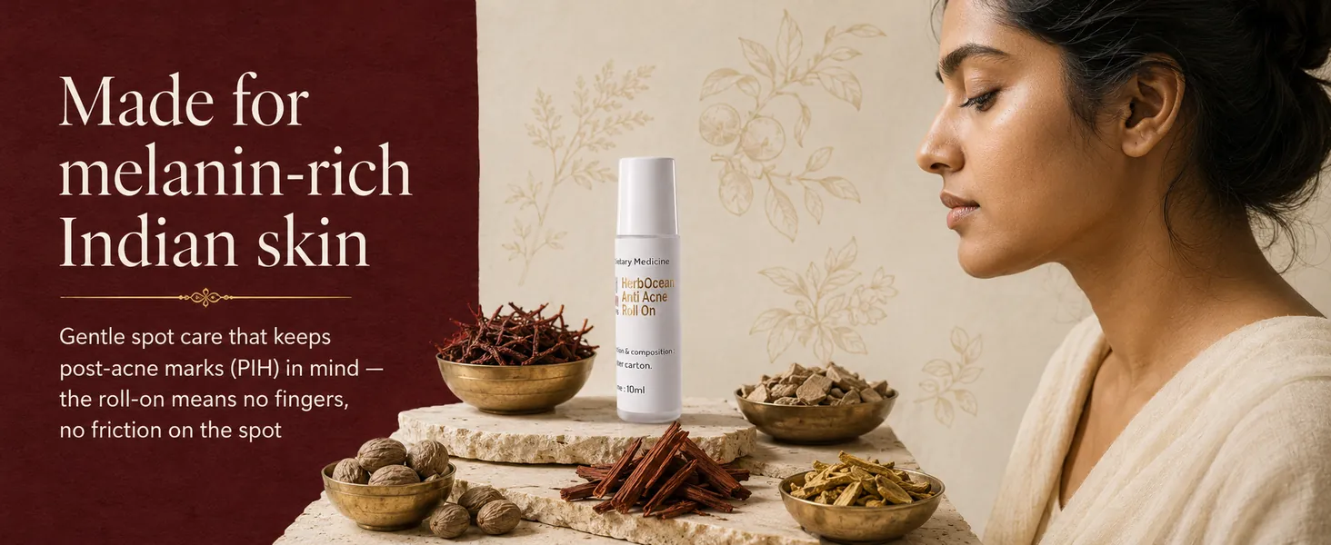 Made for melanin-rich Indian skin - gentle spot care that keeps post-acne marks (PIH) in mind