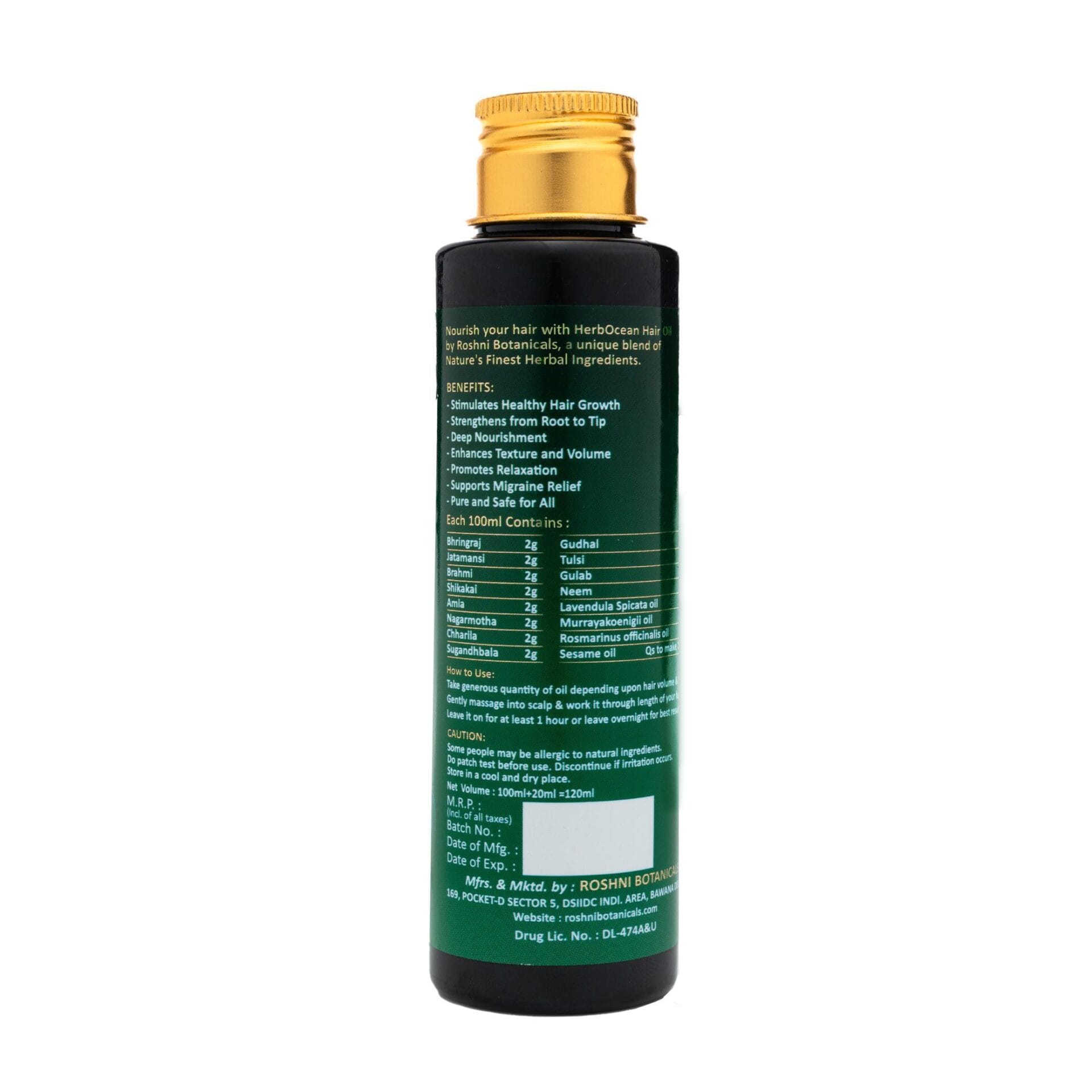 HerbOcean Hair Oil