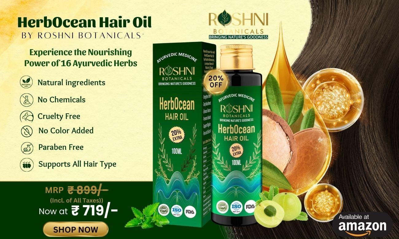 Natural Hair Oil for Hair Growth